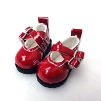 1/6 Bjd Doll Cross Strap Shoes Red LYS002RED 1/6 Bjd Doll Cross Strap Shoes Red LYS002RED